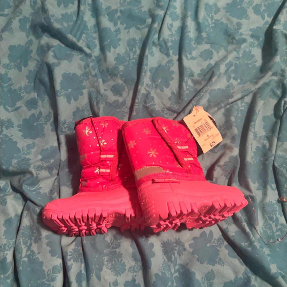 George Pink Kids Boots
